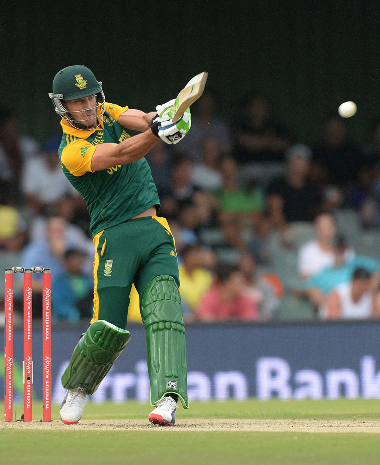 Faf du Plessis made the most of more time in the middle, South Africa v West Indies, 3rd ODI, East London, January 21, 2015