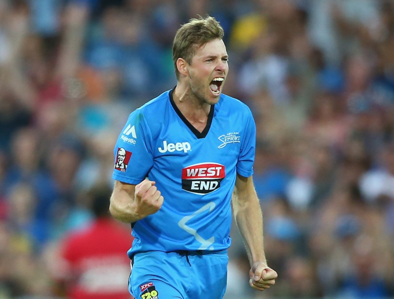 Ben Laughlin conceded 51 runs in four overs, Adelaide Strikers v Sydney Sixers, BBL 2014-15, semi-final, Adelaide, January 24, 2015