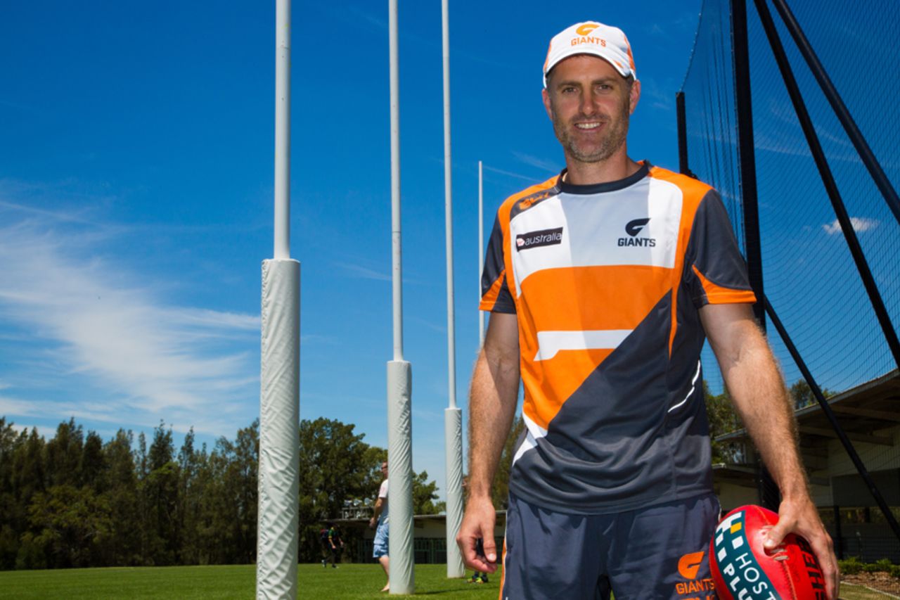 Simon Katich has taken up a post at the GWS Giants Football Club, Sydney