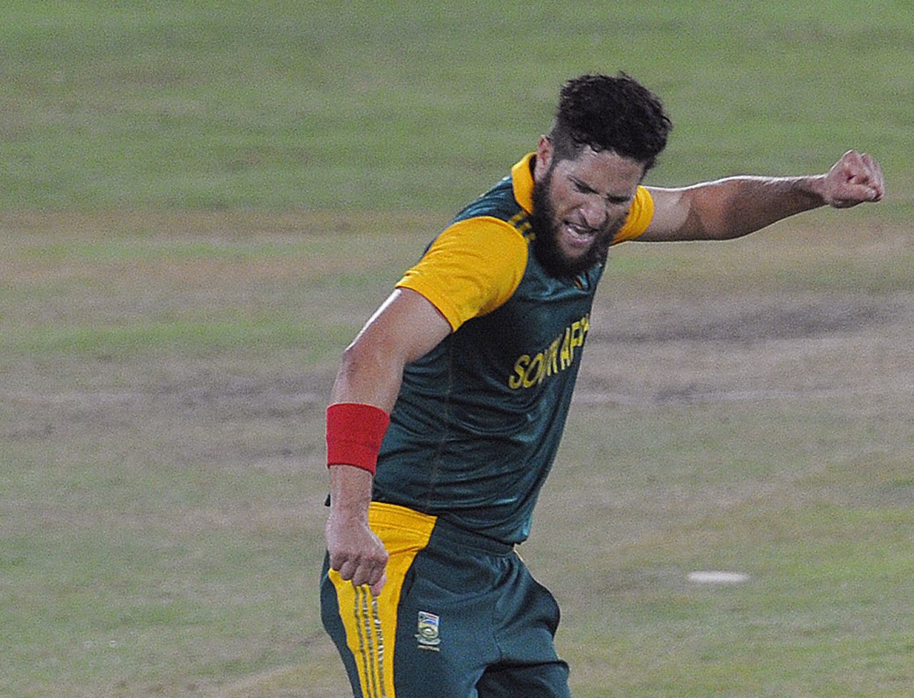 Wayne Parnell enjoyed a productive evening, South Africa v West Indies, 5th ODI, Centurion, January 28, 2015