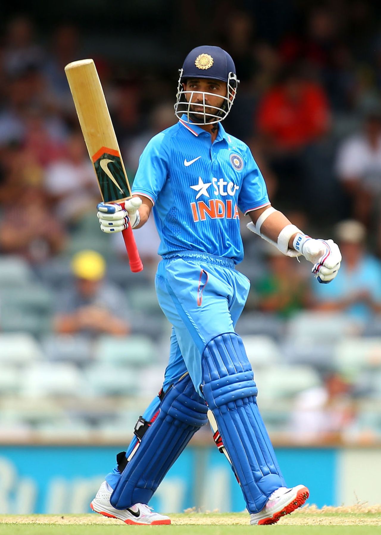 Ajinkya Rahane's half-century kept India steady, England v India, Carlton Mid Tri-series, Perth, January 30, 2015