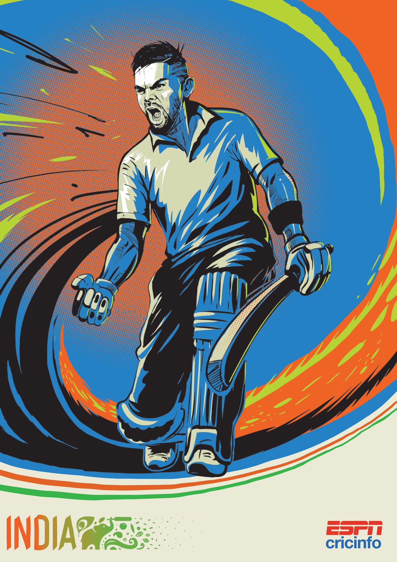 2015 World Cup posters: India and Virat Kohli