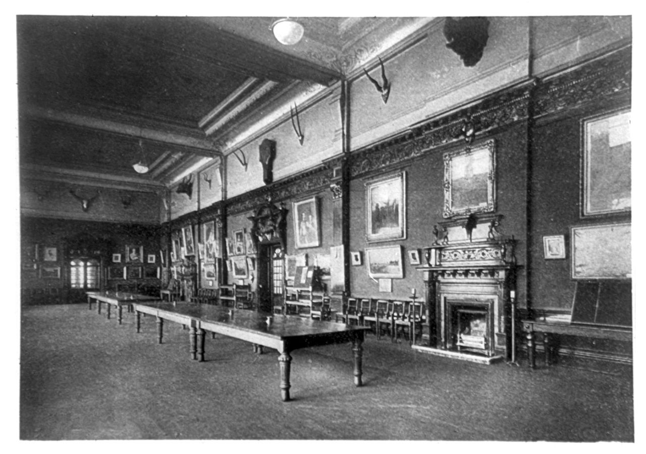 The Long Room at Lord's, London