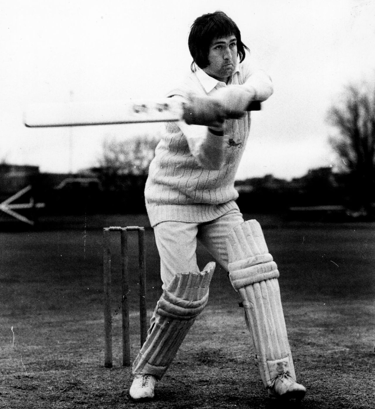 A young Graham Gooch, 1975