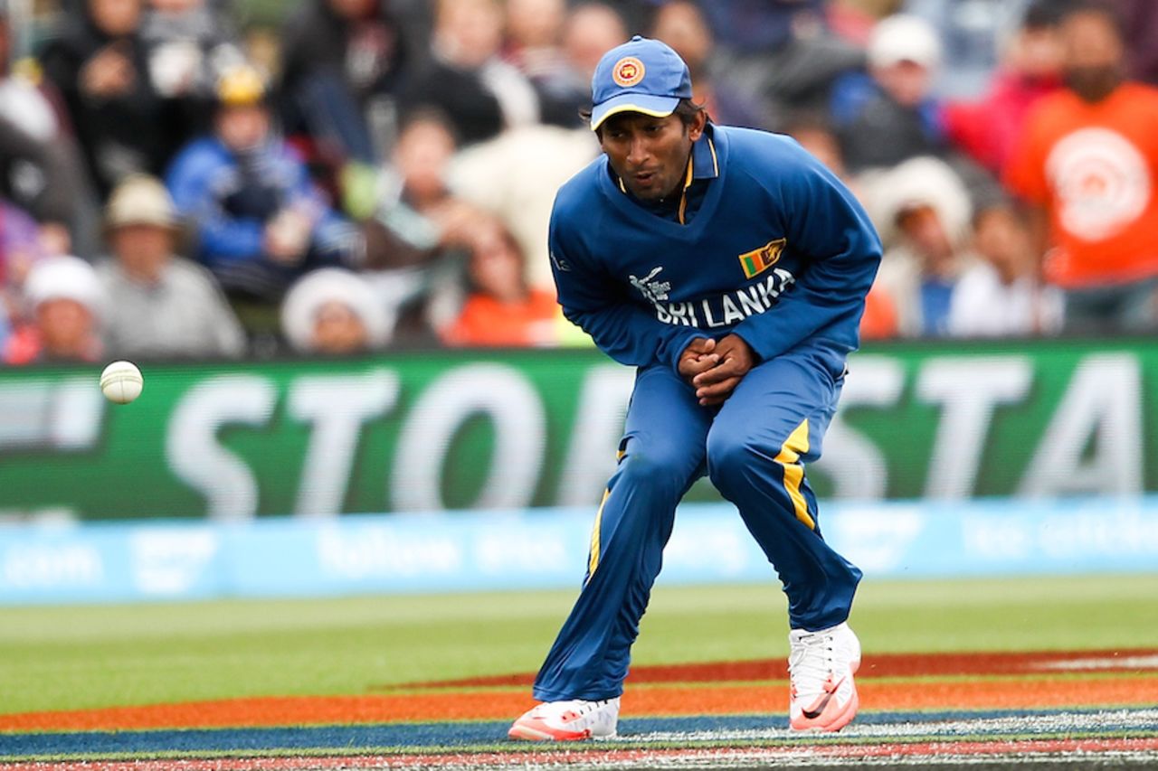 Jeevan Mendis dropped Corey Anderson on 43, New Zealand v Sri Lanka, Group A, World Cup 2015, Christchurch, February 14, 2015