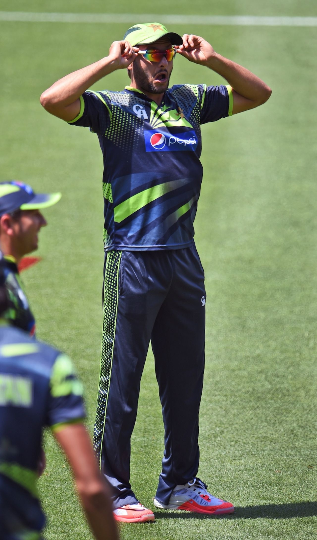 Match my style: Shahid Afridi trains ahead of a big match, World Cup 2015, Adelaide, February 14, 2015