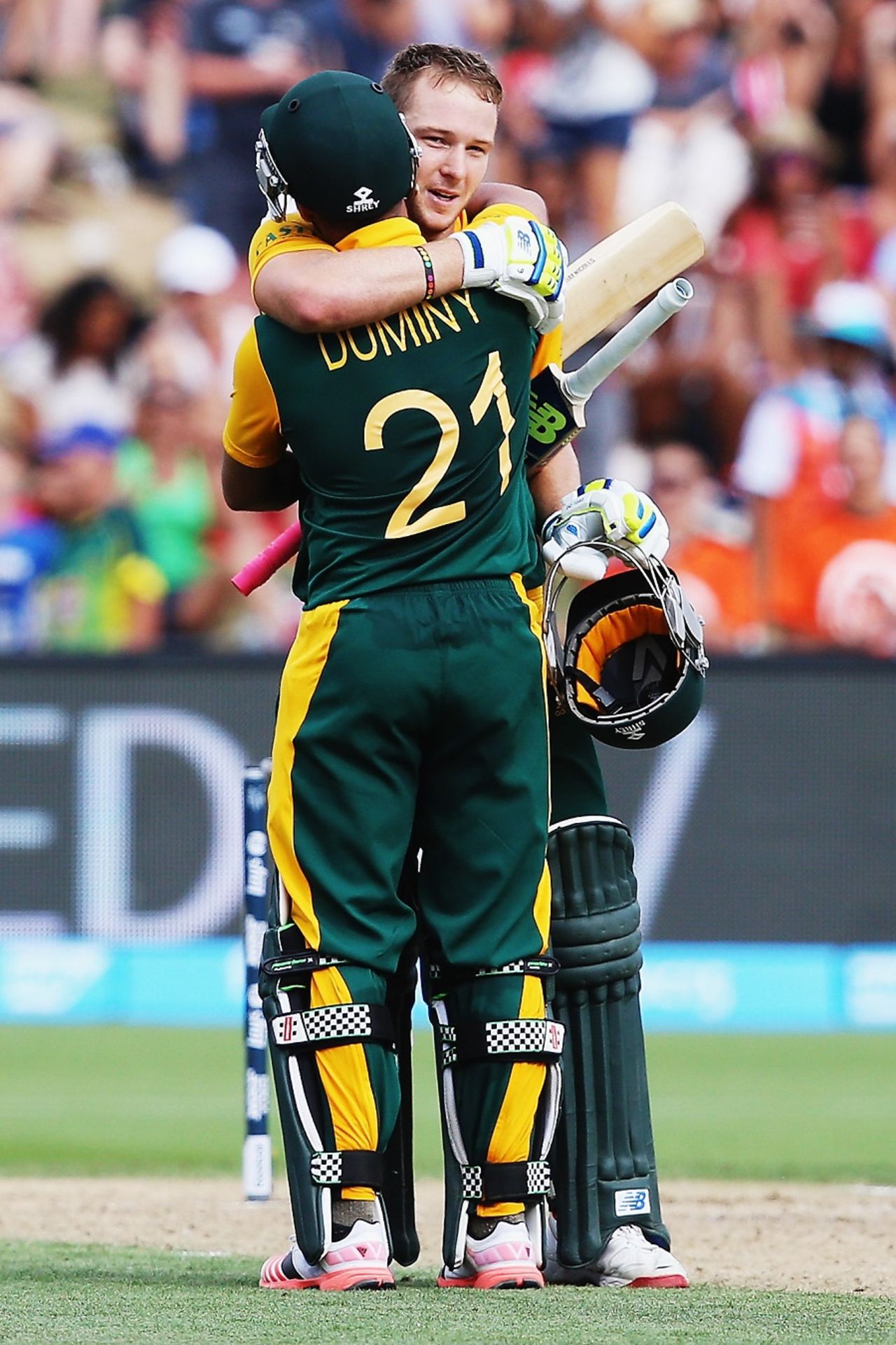 David Miller and JP Duminy scored centuries to power South Africa to 339,  South Africa v Zimbabwe, World Cup 2015, Group B, Hamilton, February 15, 2015