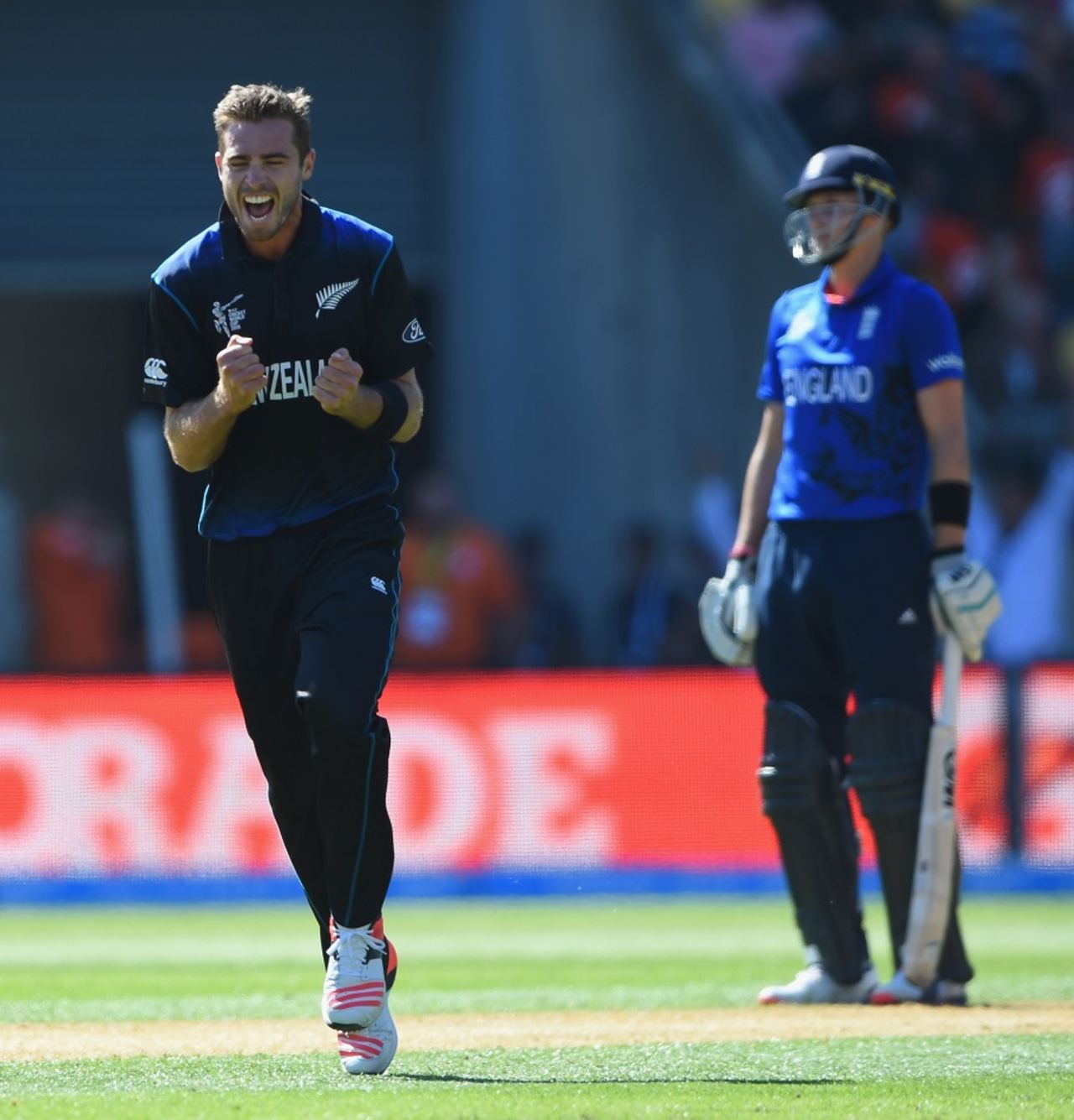 Tim Southee's 7-33 routed England for 123, New Zealand v England, World Cup 2015, Group A, Wellington, February 20, 2015