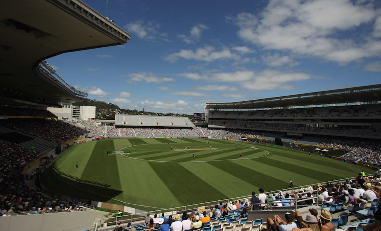 A general view of the Eden Park, New Zealand v Pakistan, 1st Twenty20, Auckland, December 26, 2010