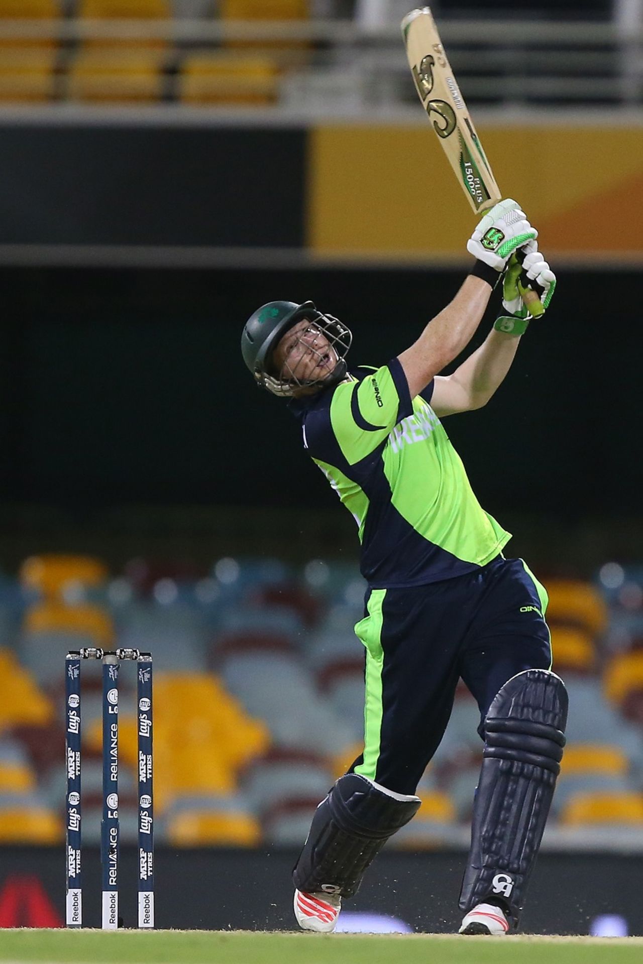 Kevin O'Brien smashed 50 off 25 balls, Ireland v UAE, World Cup 2015, Group B, Brisbane, February 25, 2015