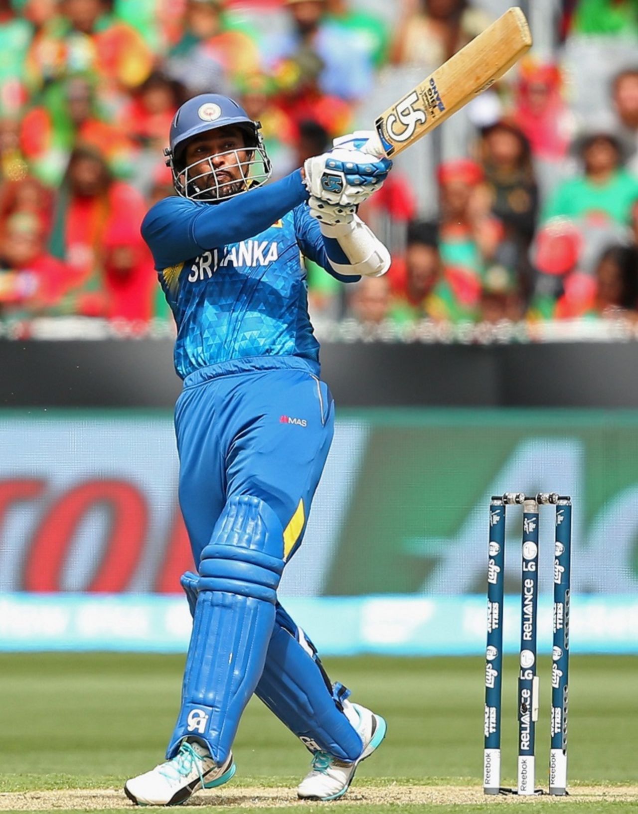 Tillakaratne Dilshan plays the pull, Bangladesh v Sri Lanka, World Cup 2015, Group A, Melbourne, February 26, 2015