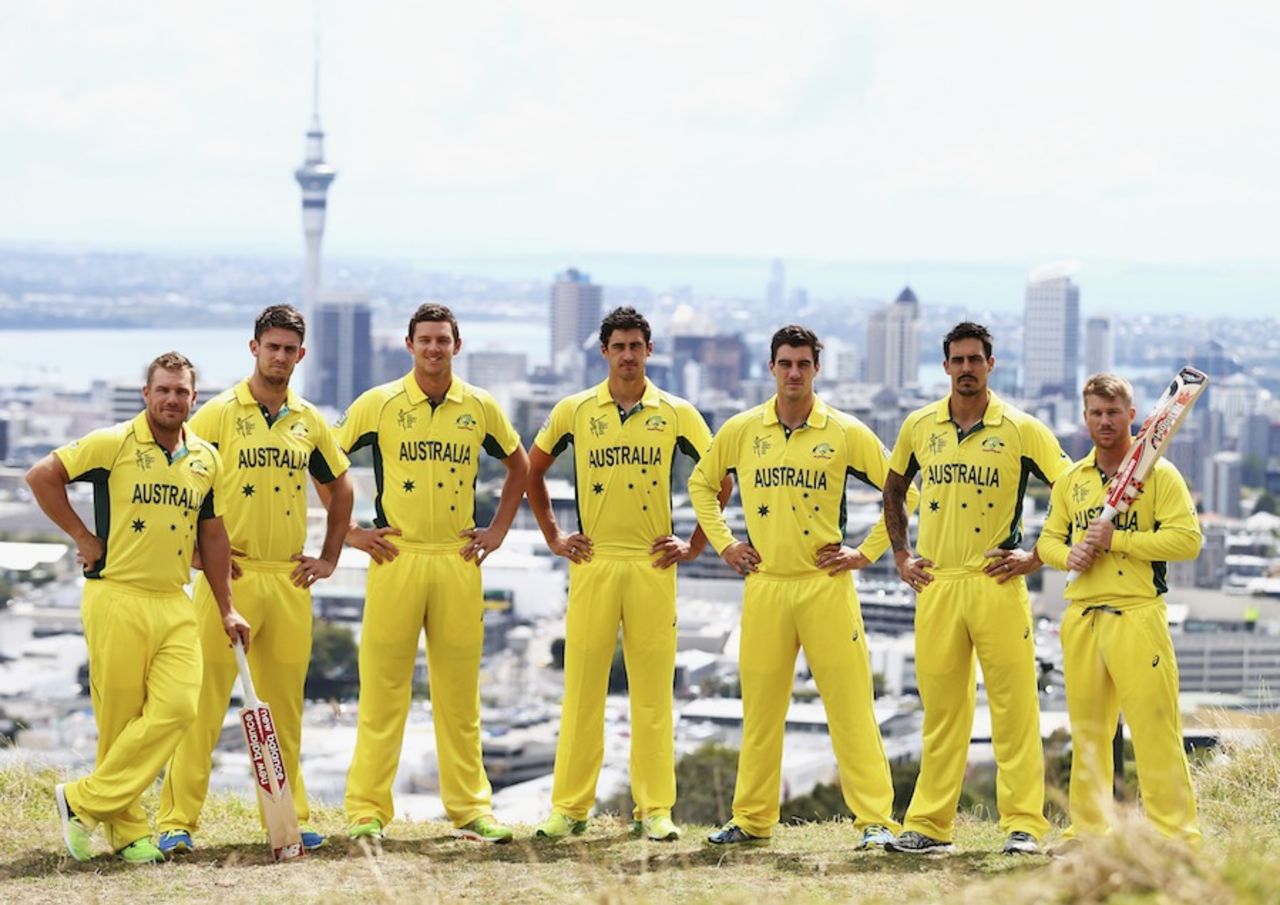 The Aussies are in Auckland, World Cup 2015, February 27, 2015