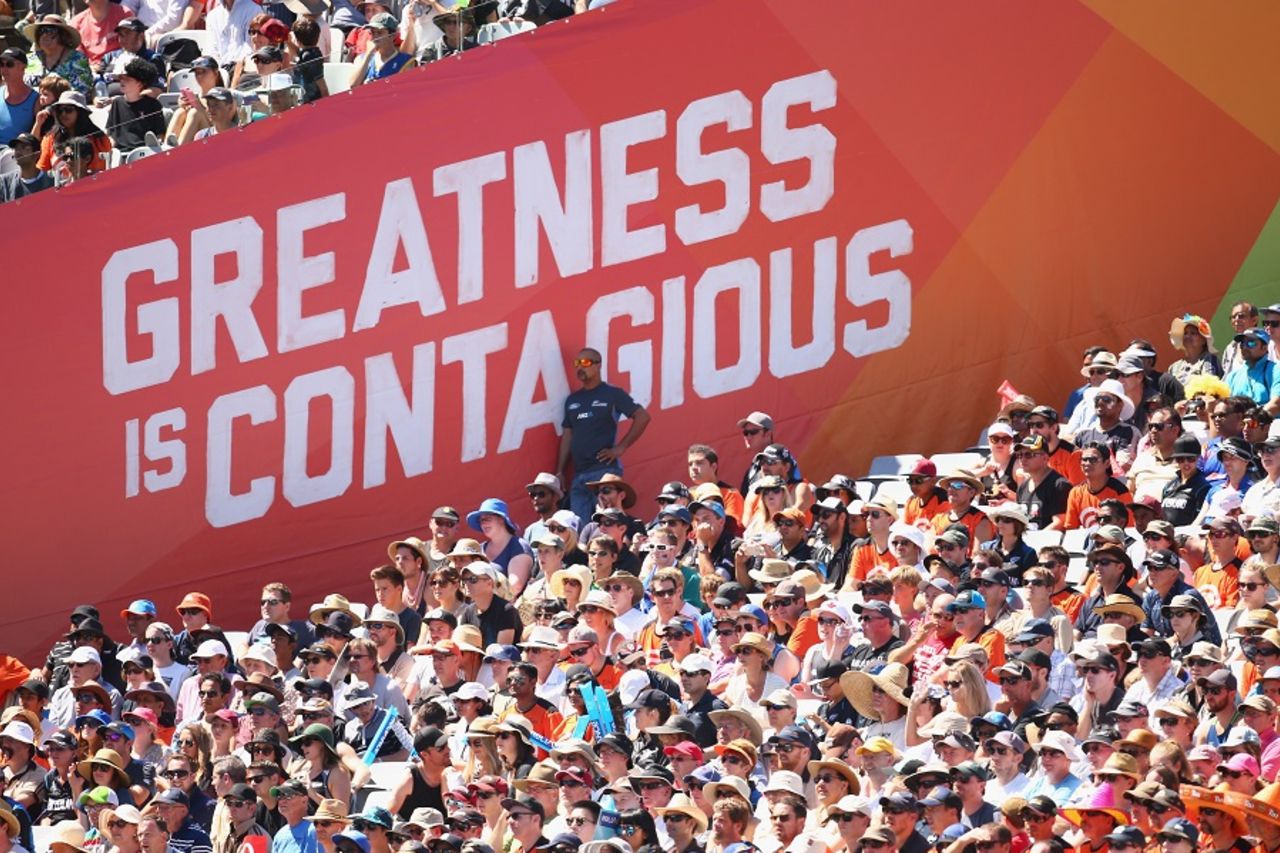 Greatness is contagious: fans thronged Eden Park for the trans-Tasman clash, New Zealand v Australia, World Cup 2015, Group A, Auckland, February 28, 2015