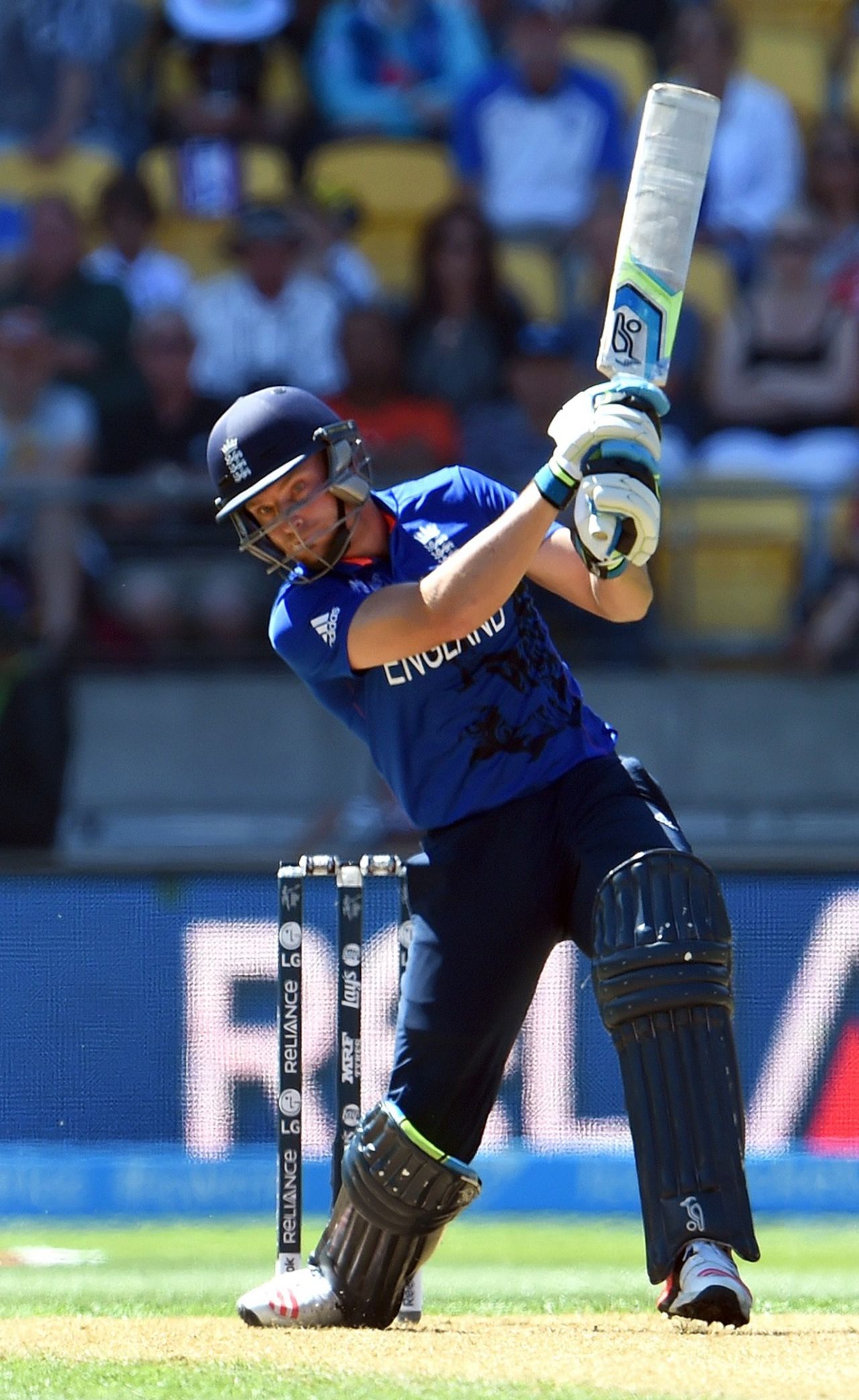 Jos Buttler smashed 39 off 19 balls, England v Sri Lanka, World Cup 2015, Group A, Wellington, March 1, 2015