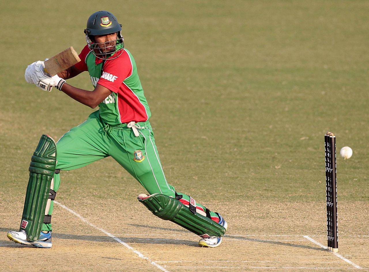 Soumya Sarkar cuts, BCB XI v West Indians, Khulna, November 28, 2012