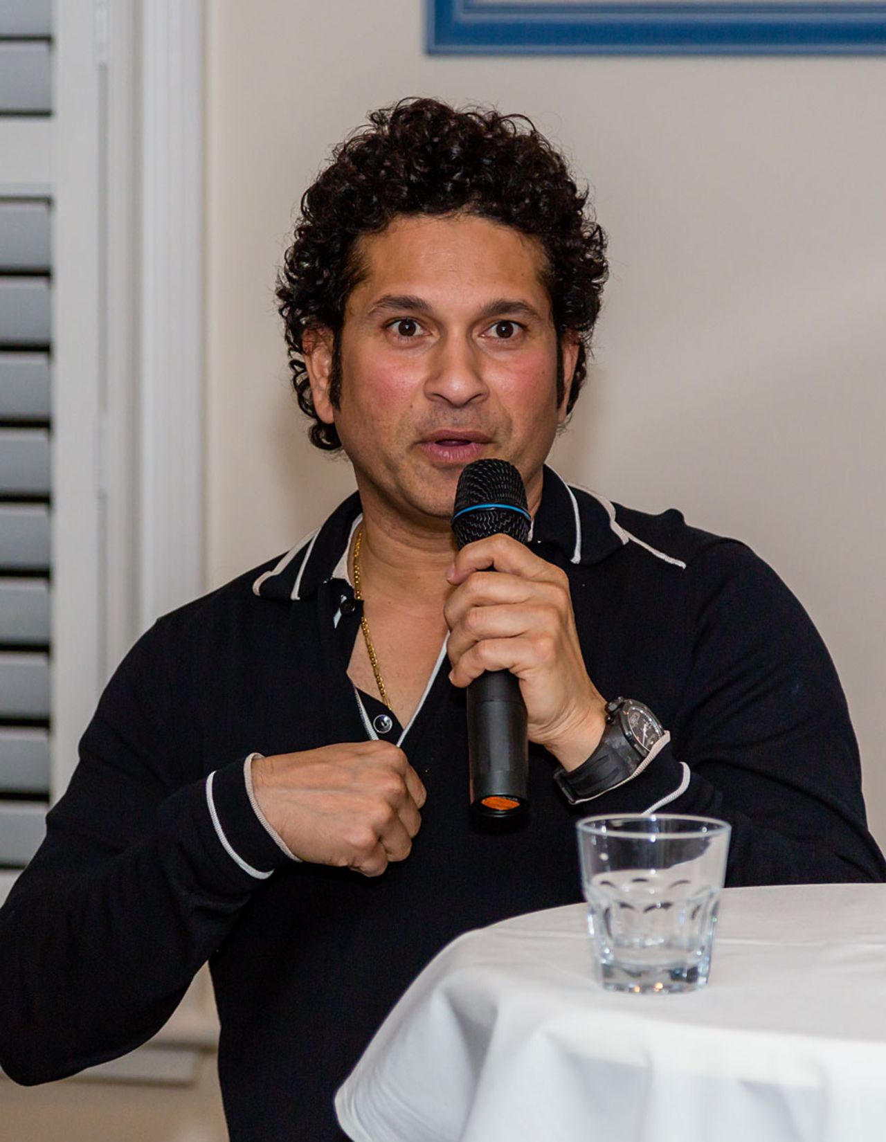 Sachin Tendulkar gave his views on the future of the World Cup at an event in Sydney, March, 2, 2015