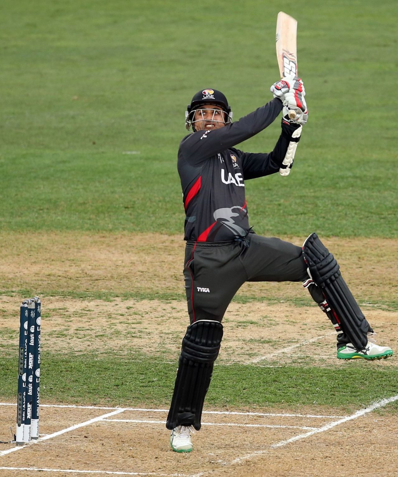 Shaiman Anwar registered his third fifty-plus score in four World Cup matches, Pakistan v UAE, World Cup 2015, Group B, Napier, March 4, 2015