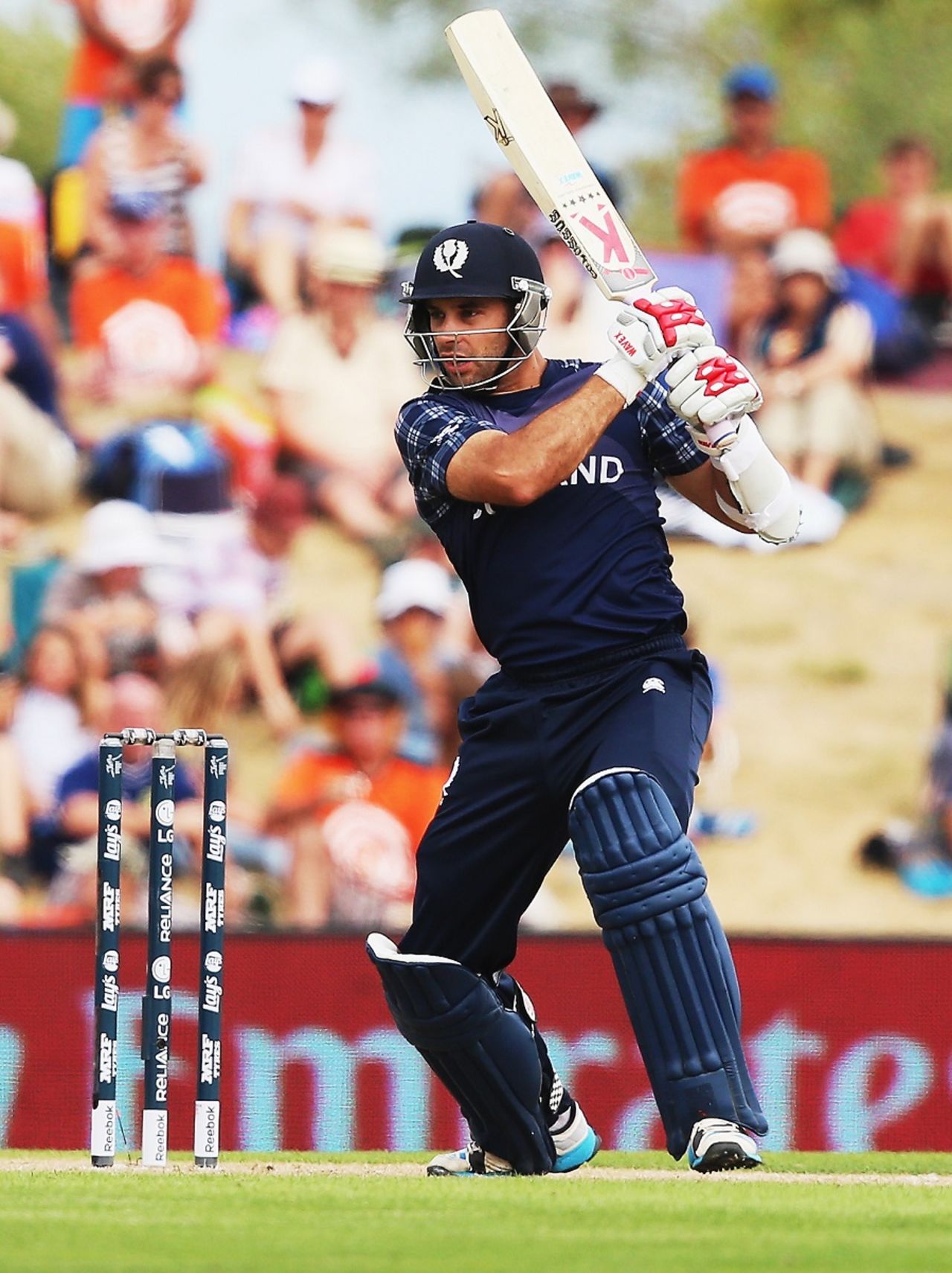 Kyle Coetzer propped Scotland up after early wickets, Bangladesh v Scotland, World Cup 2015, Group A, Nelson, March 5, 2015