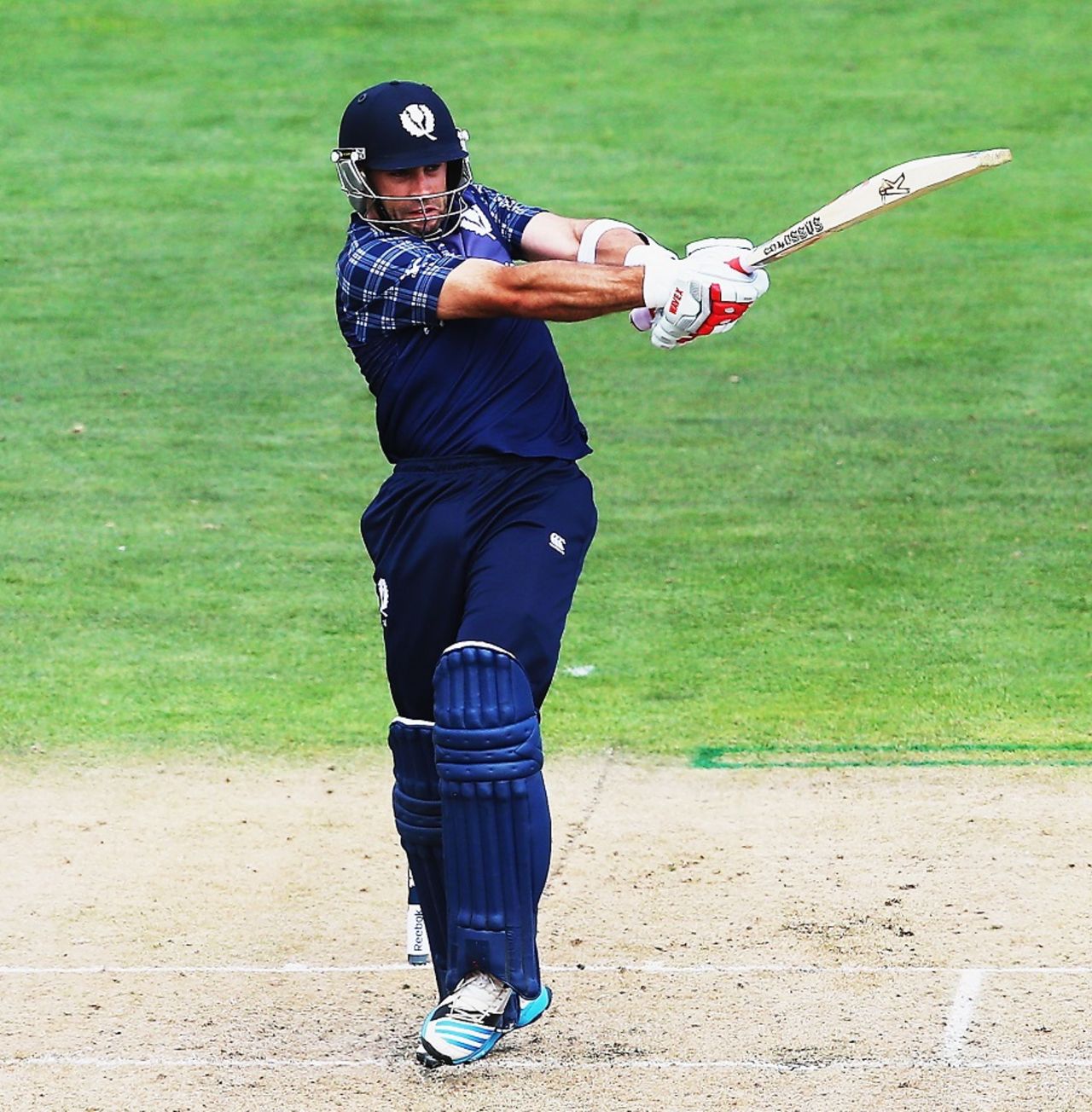 Kyle Coetzer unleashes a pull on his way to 156, Bangladesh v Scotland, World Cup 2015, Group A, Nelson, March 5, 2015