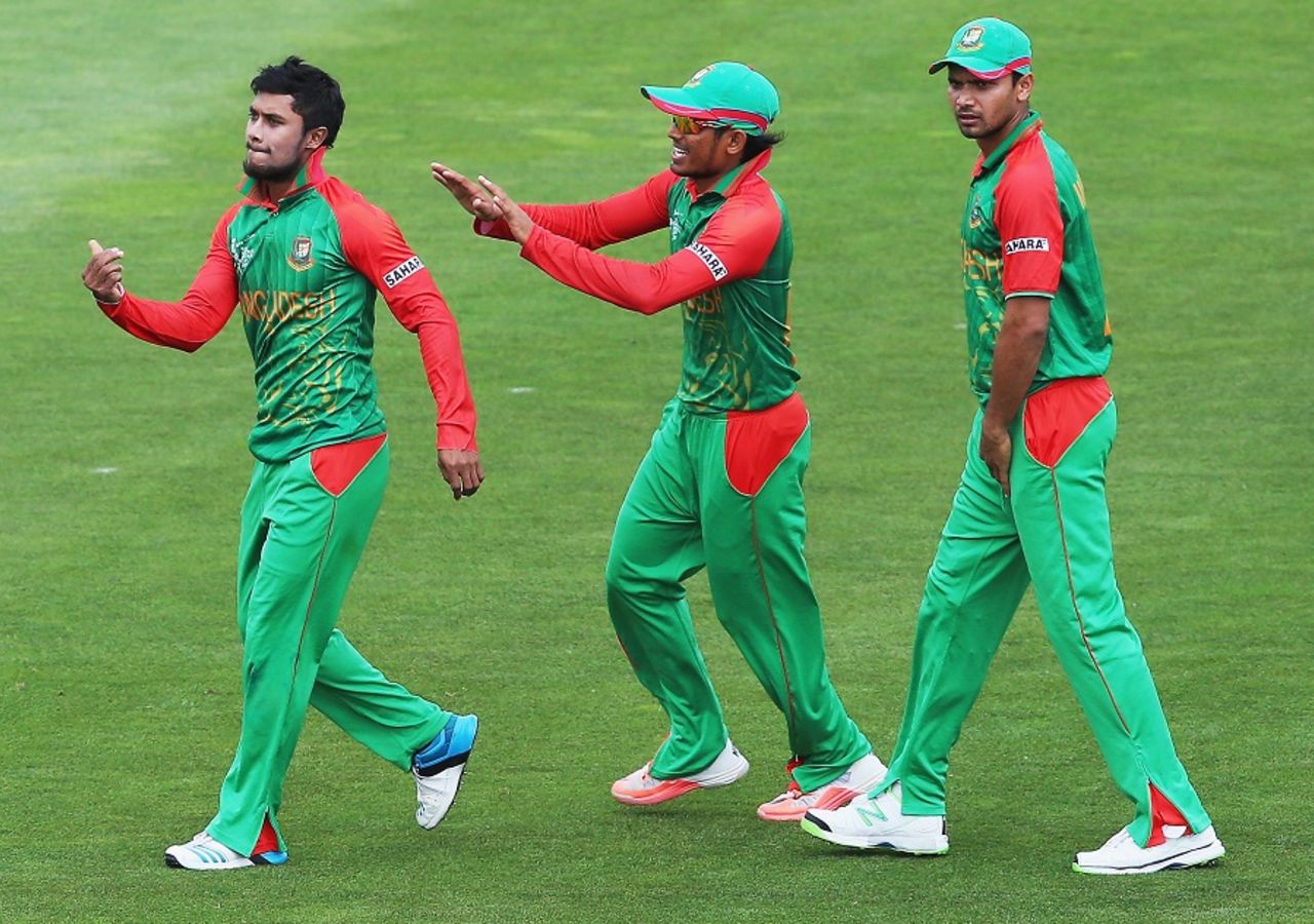 Sabbir Rahman dismissed Matt Machan for 35, Bangladesh v Scotland, World Cup 2015, Group A, Nelson, March 5, 2015