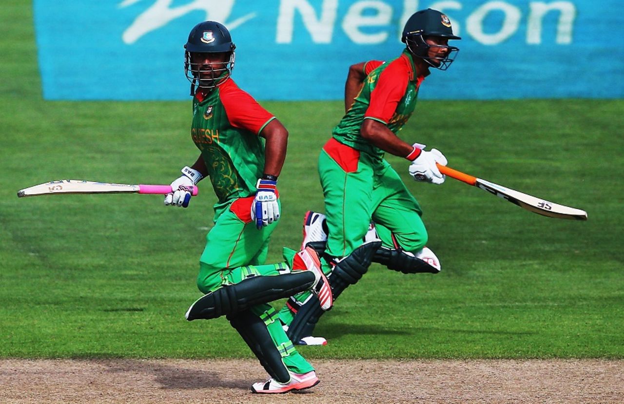Tamim Iqbal and Mahmudullah added 139 together, Bangladesh v Scotland, World Cup 2015, Group A, Nelson, March 5, 2015