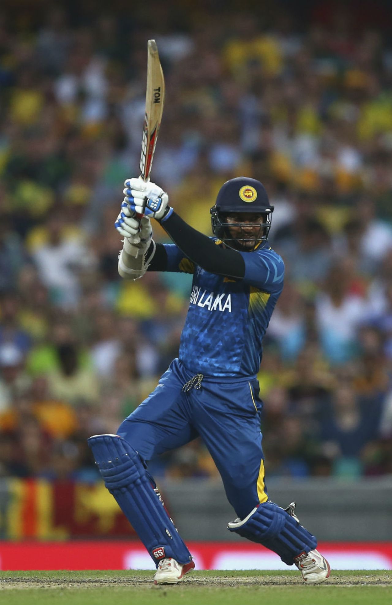 Kumar Sangakkara became the second highest run scorer in ODIs, Australia v Sri Lanka, World Cup 2015, Group A, Sydney, March 8, 2015