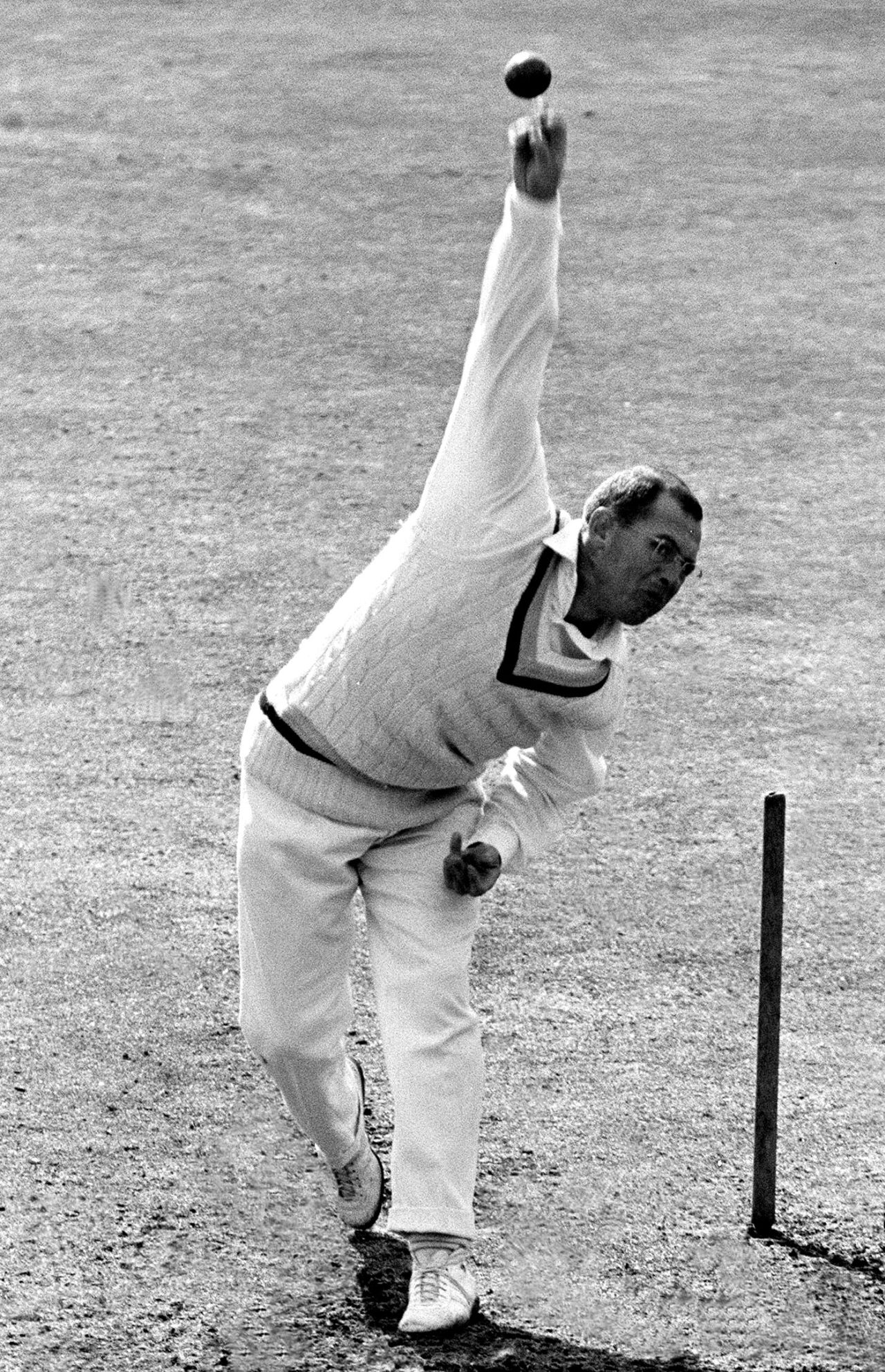 Geoff Boycott bowls, June 23, 1967