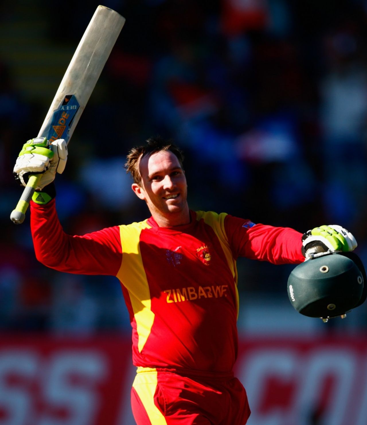 Brendan Taylor smashed 138 off 110 balls in his final ODI, India v Zimbabwe, World Cup 2015, Group B, Auckland, March 14, 2015
