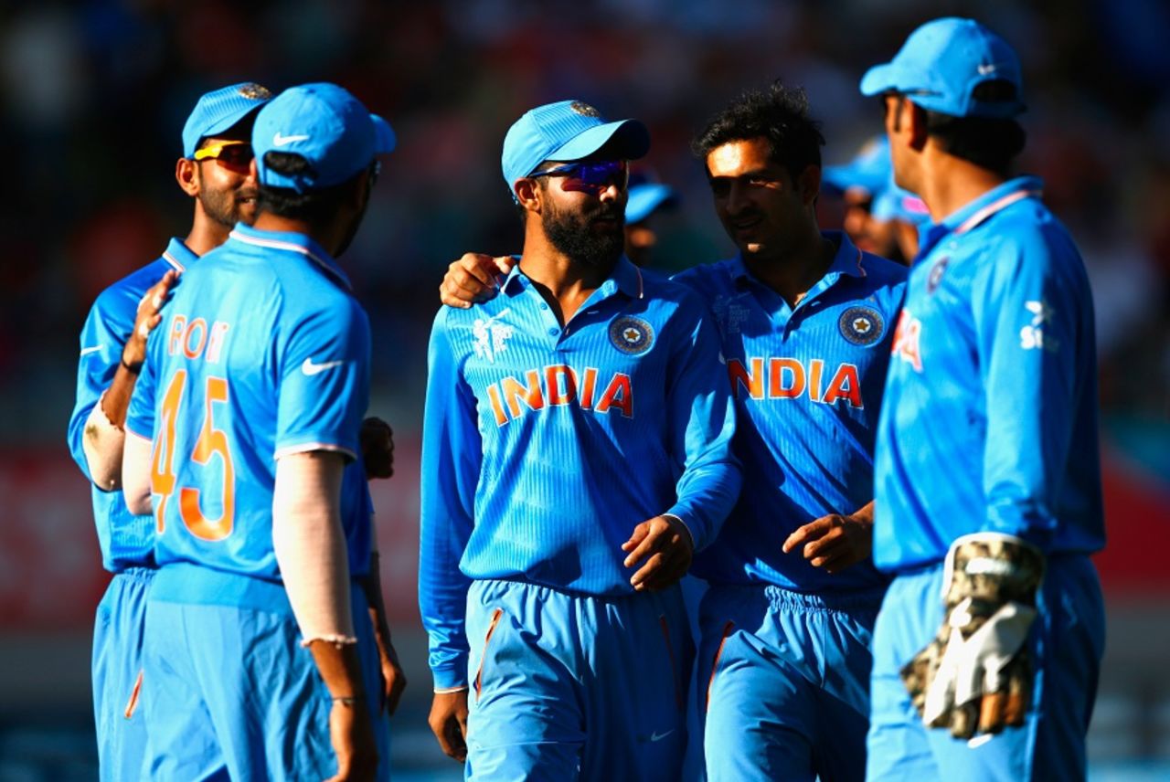 India bowled out their opposition for the sixth consecutive time, India v Zimbabwe, World Cup 2015, Group B, Auckland, March 14, 2015
