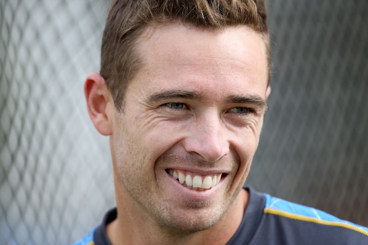 Tim Southee looks relaxed ahead of the semi-final, World Cup 2015, Auckland, March 23, 2015