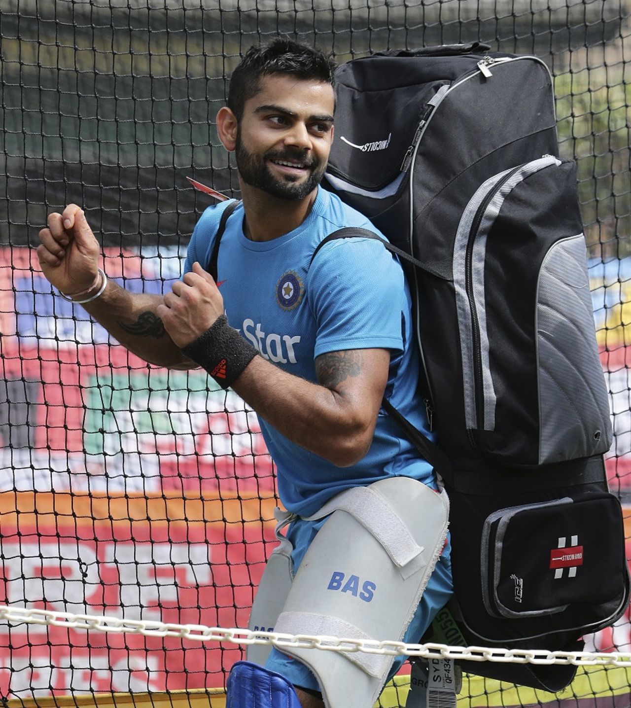 A relaxed Virat Kohli a day before the semi-final, World Cup 2015, Sydney, March 25, 2015
