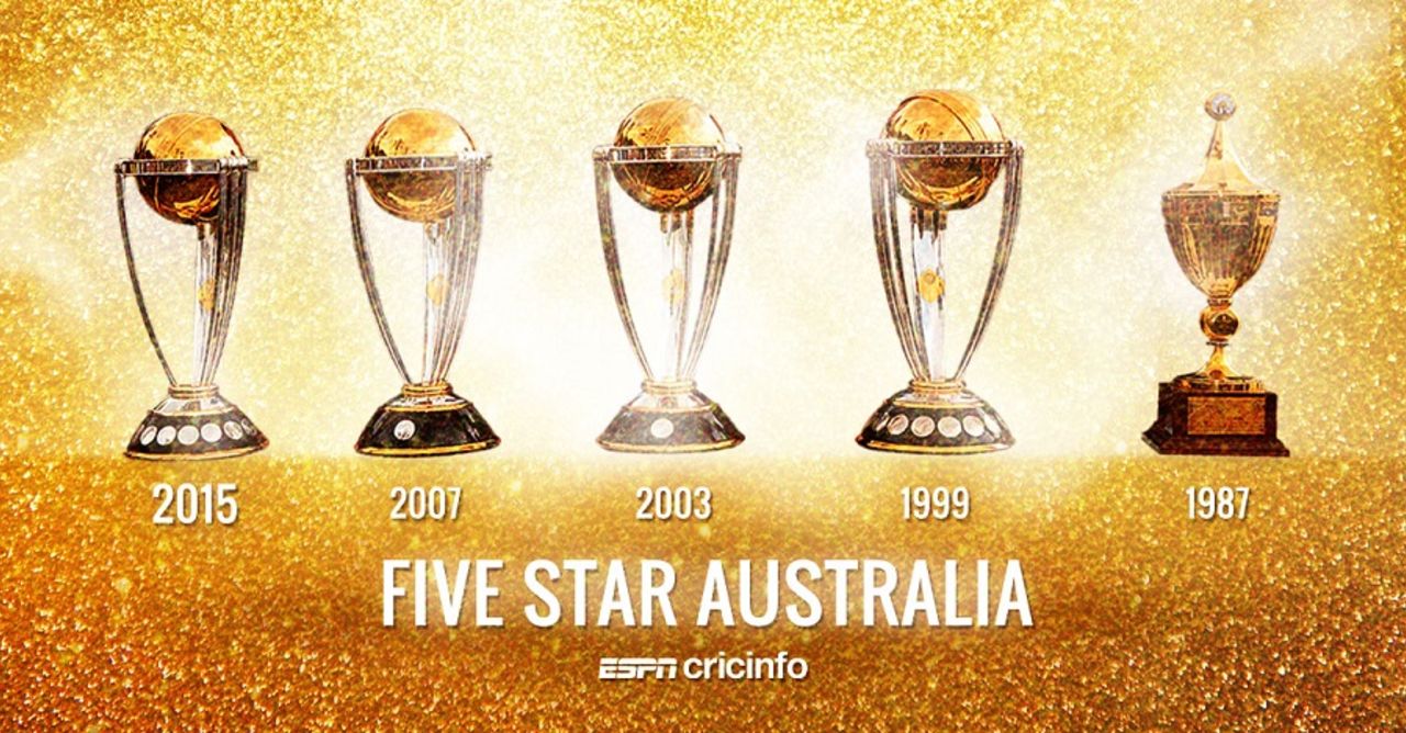 Australia sealed their fifth World Cup, Australia v New Zealand, World Cup 2015, final, Melbourne, March 29, 2015