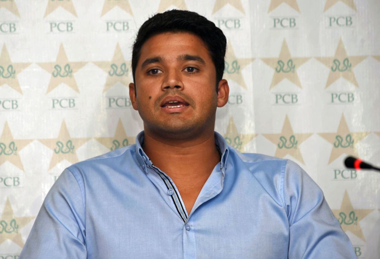 Azhar Ali speaks to the media after his appointment as Pakistan's ODI captain, Lahore, March 30, 2015
