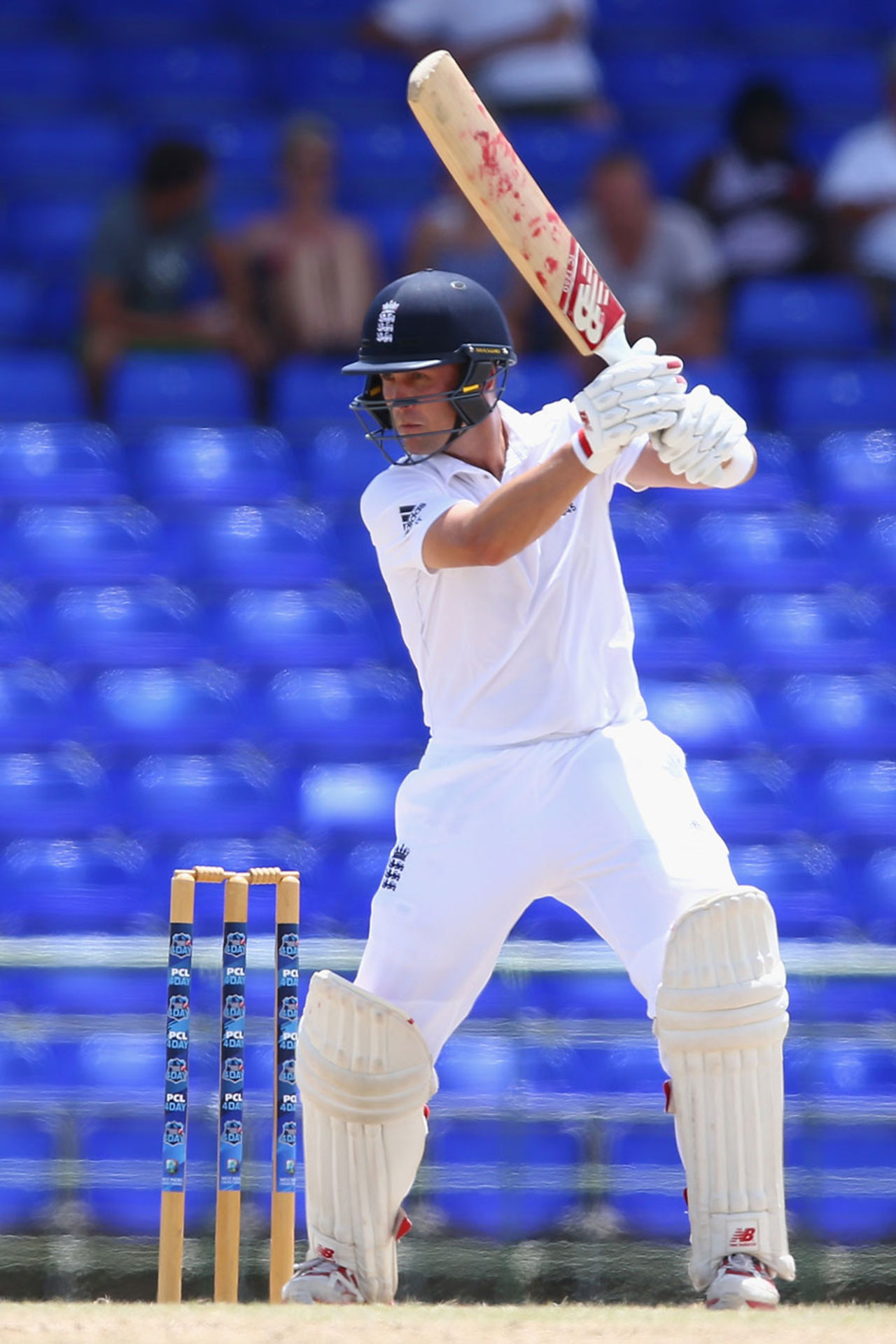 Jonathan Trott was preferred to Adam Lyth as opener, St Kitts Invitiational XI v England XI, Basseterre, 1st day, April 6, 2015