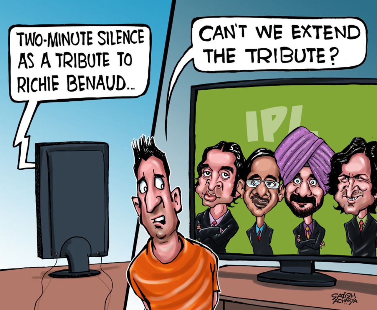 Cartoon: The silence