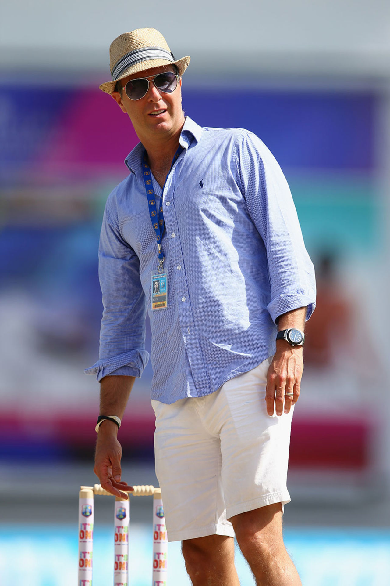 Michael Vaughan could be the man to take over as director of England cricket, Antigua, April 15, 2015