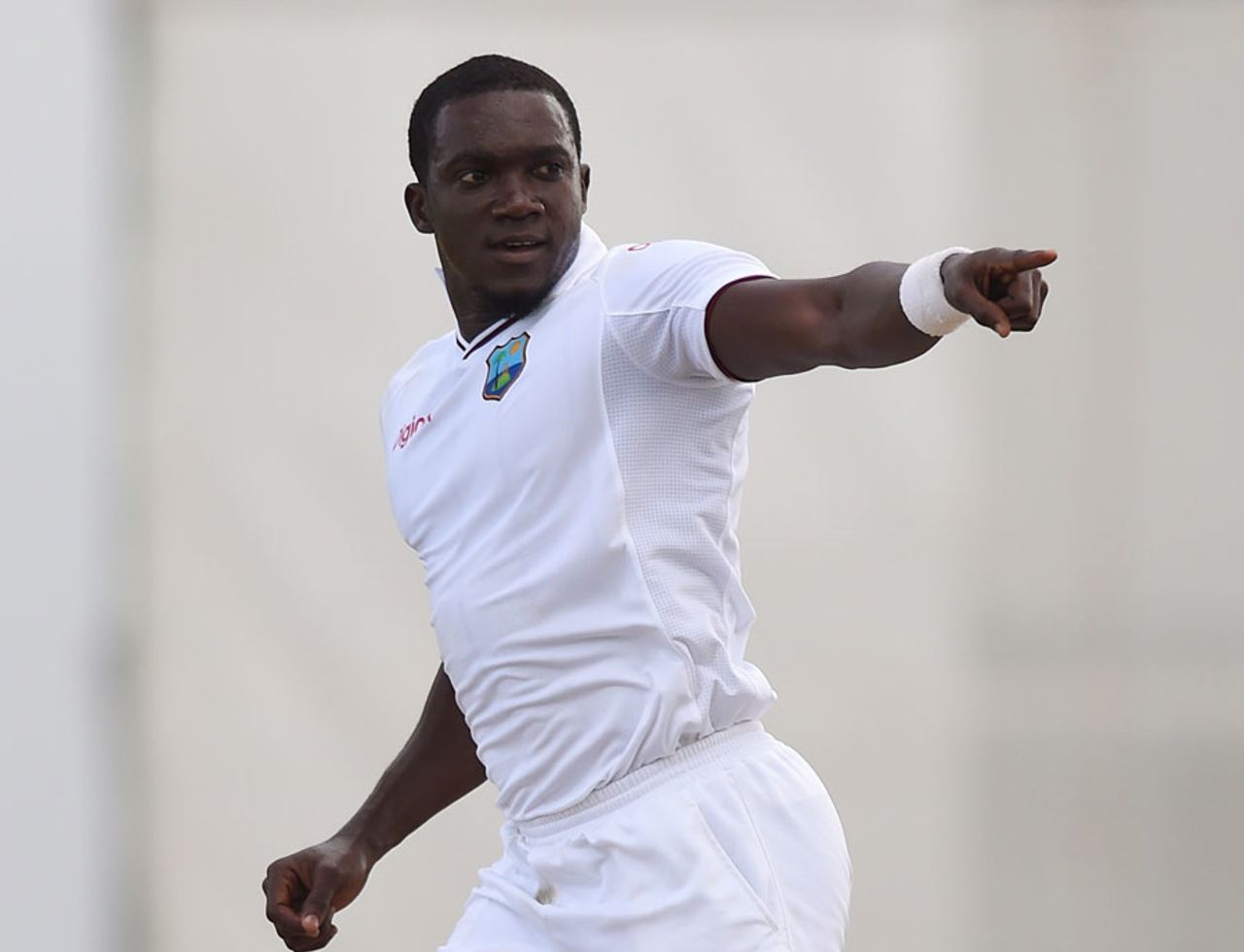 Jerome Taylor produced a magnificent opening spell, West Indies v England, 1st Test, North Sound, 3rd day, April 15, 2015