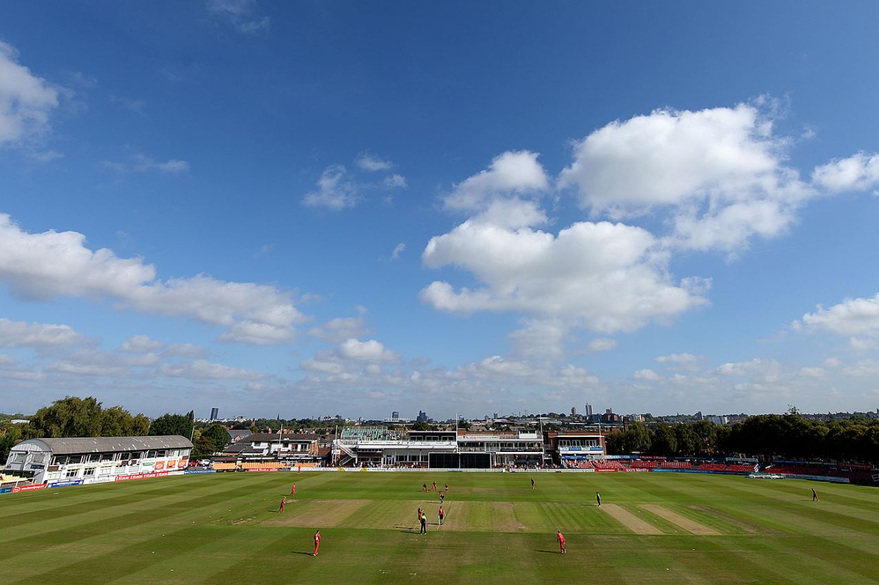 Grace Road's bathed in sunshine, Leicestershire v Lancashire, Second XI Trophy, final, Leicester, September 8, 2014