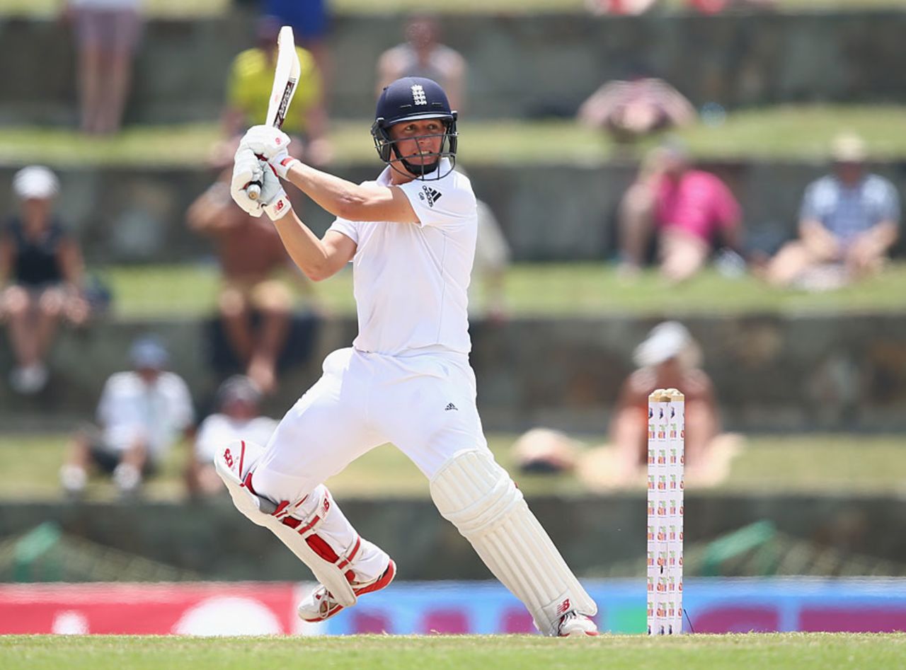 Gary Ballance grew in confidence at the crease, West Indies v England, 1st Test, North Sound, 4th day, April 16, 2015