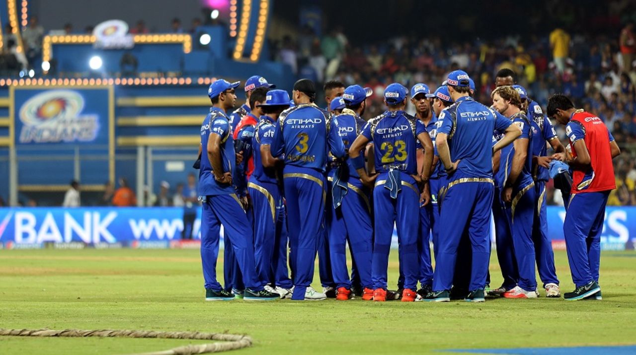Mumbai Indians attempt to regroup, Mumbai Indians v Chennai Super Kings, IPL 2015, Mumbai, April 17, 2015