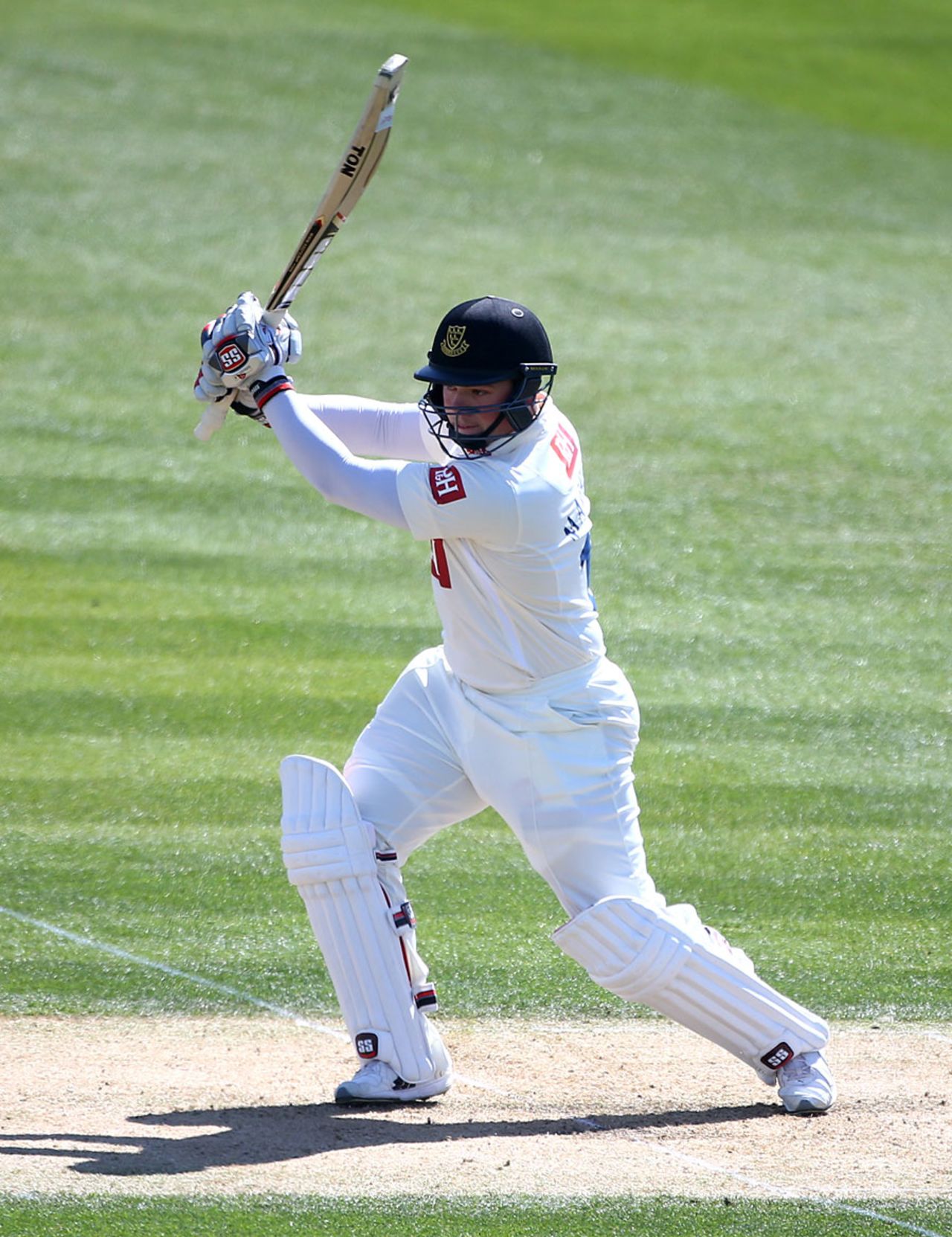 Matt Machan raced to a 70-ball hundred, Sussex v Worcestershire, County Championship, Division One, Hove, April 19, 2015