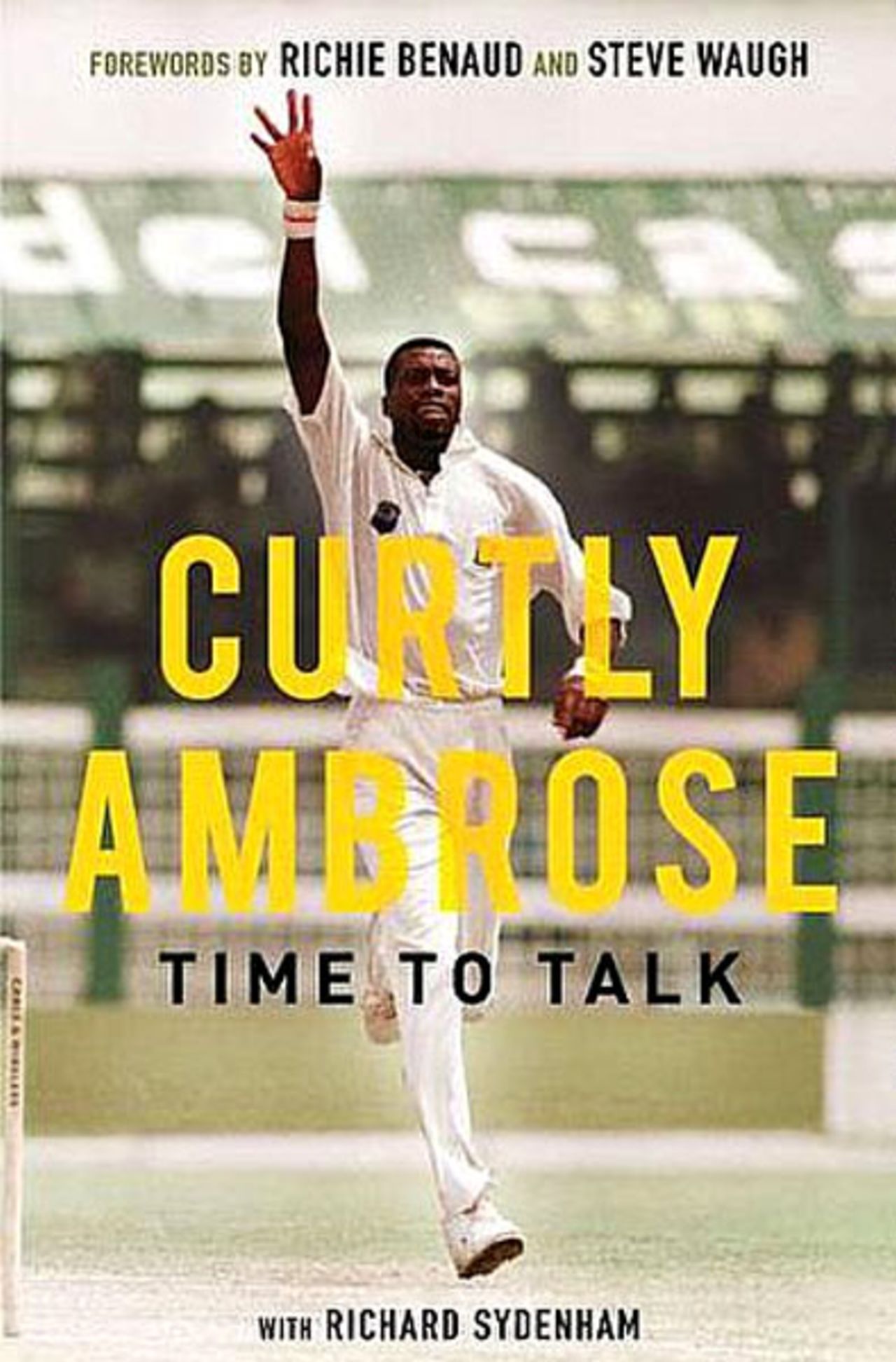 Cover image of Curtly Ambrose's <i>Time to Talk</i>