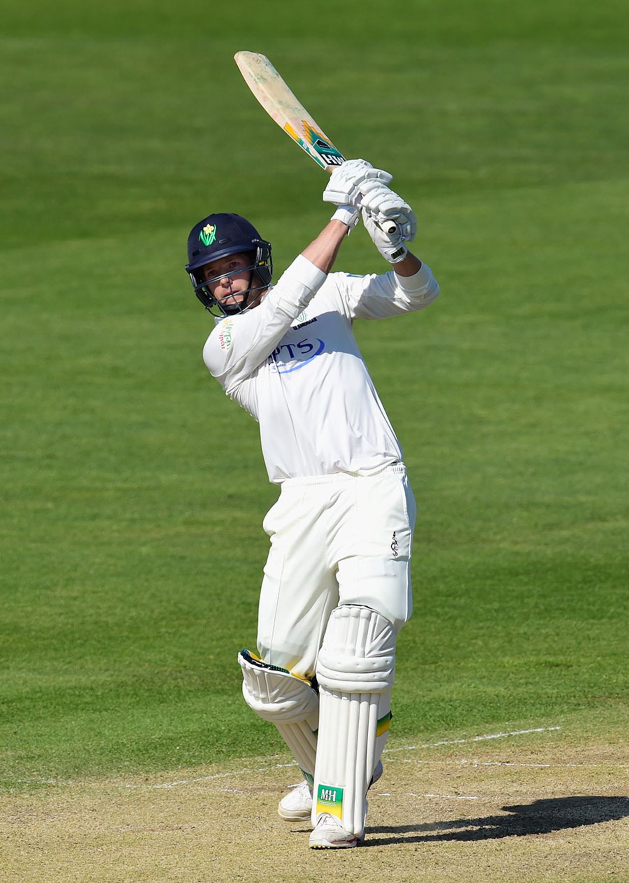 Craig Meschede played some strong shots, Glamorgan v Surrey, County Championship, Division Two, 3rd day, Cardiff, April 21, 2015