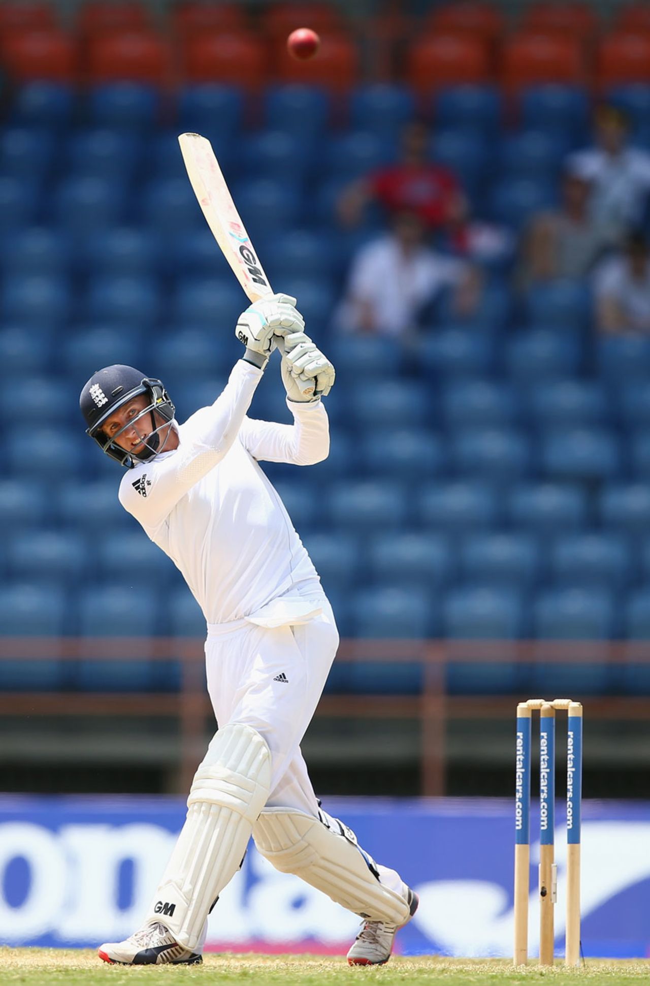 Joe Root pushed England's total ever higher, West Indies v England, 2nd Test, St George's, 4th day, April 24, 2015