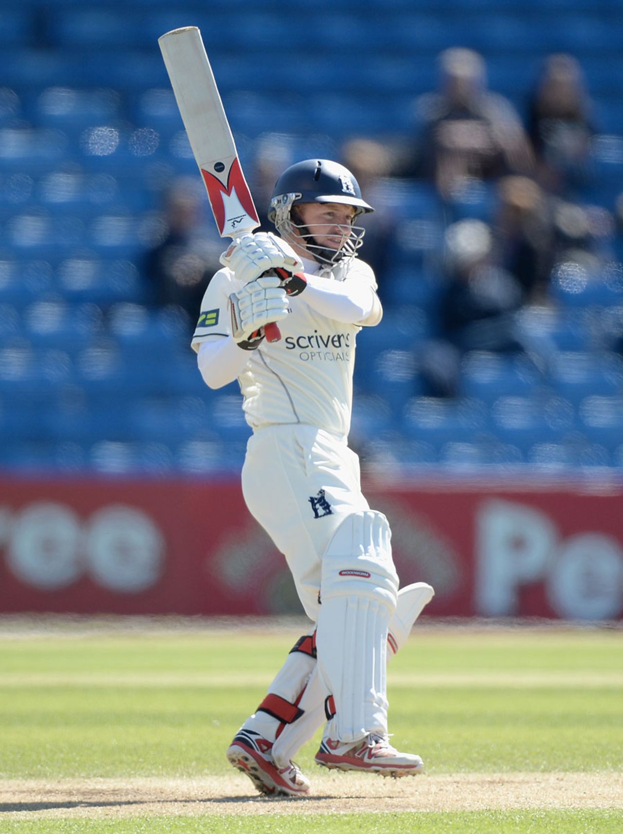 Ian Westwood eventually fell for a career-best 196, Yorkshire v Warwickshire, County Championship, Division One, Headingley, 2nd day, April 27, 2015