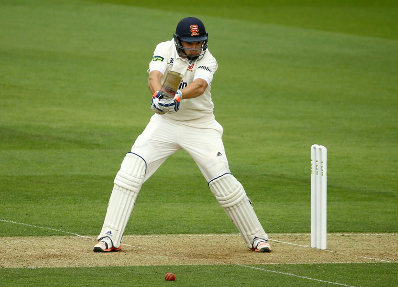Nick Browne anchored Essex's reply, Surrey v Essex, County Championship, Division Two, Kia Oval, 2nd day, April 27, 2015