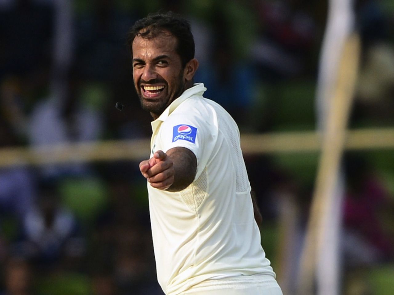 Wahab Riaz had Mahmudullah caught behind, Bangladesh v Pakistan, 1st Test, Khulna, 1st day, April 28, 2015