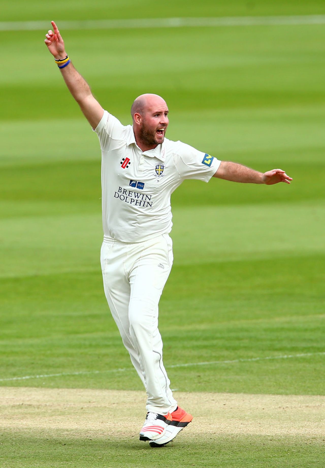 Chris Rushworth took a second-innings five-for, Middlesex v Durham, County Championship Division One, Lord's, 3rd day, May 4, 2015