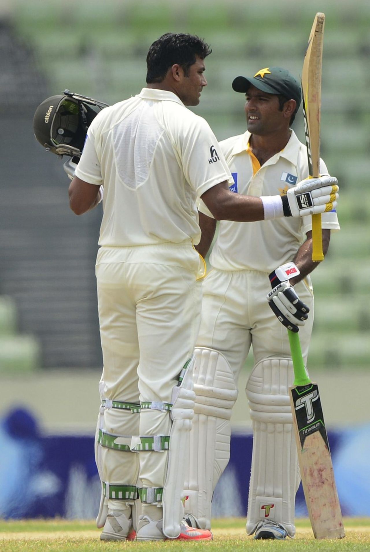 Azhar Ali and Asad Shafiq had a century partnership, Bangladesh v Pakistan, 2nd Test, Mirpur, 2nd day, May 7, 2015