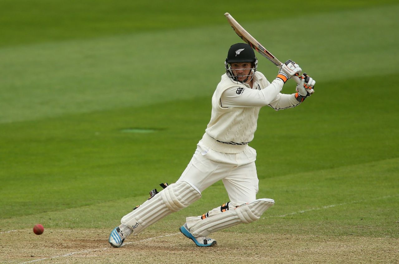 BJ Watling played his second useful innings of the match, Somerset v New Zealanders, Tour match, 3rd day, Taunton, May 10, 2015